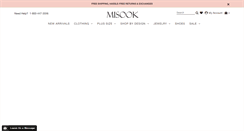 Desktop Screenshot of misook.com